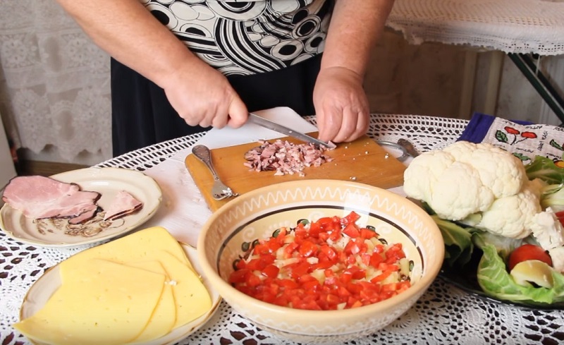 салат из цветной капусты рецепт