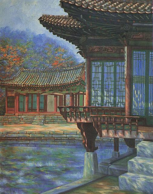 О свисте осеннего ветра... Корейский художник Byun Shi Ji (1926 - 2013)