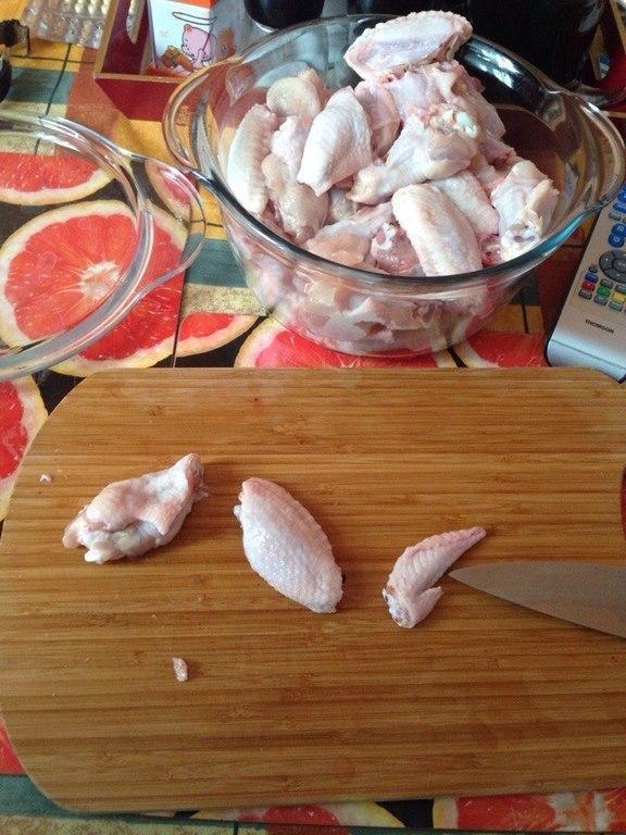 Куриные крылышки барбекю в духовке