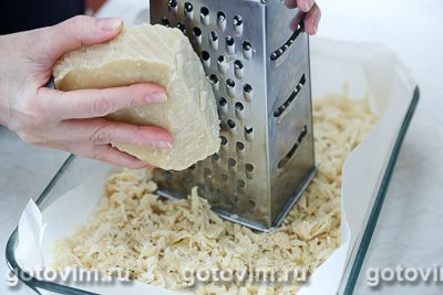 Фотографии рецепта Тертый пирог с творогом и лимоном, 07 Тертый пирог с творогом и лимоном. Рецепт с фото