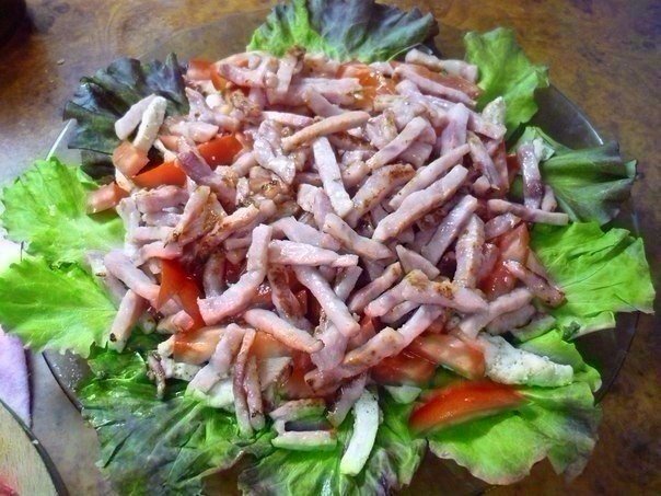 Очень вкусный салат "Кармен"