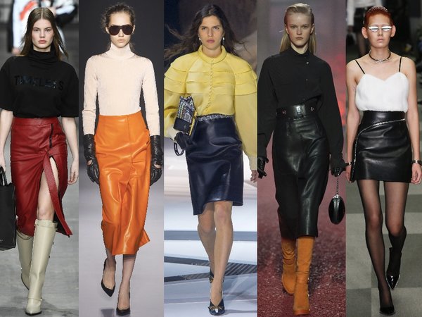 Trussardi, Lanvin, Louis Vuitton, Hermès, Alexander Wang , осень-зима 2018/19