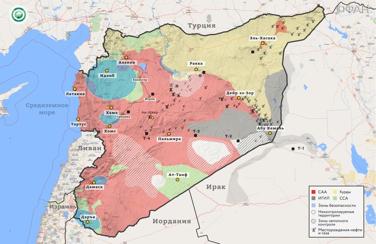 Сирия новости 2 ноября 12.30: ССА и «Нусра» атаковали САА в Хаме, новый альянс исламистов в Хомсе Карта военных действий в Сирии