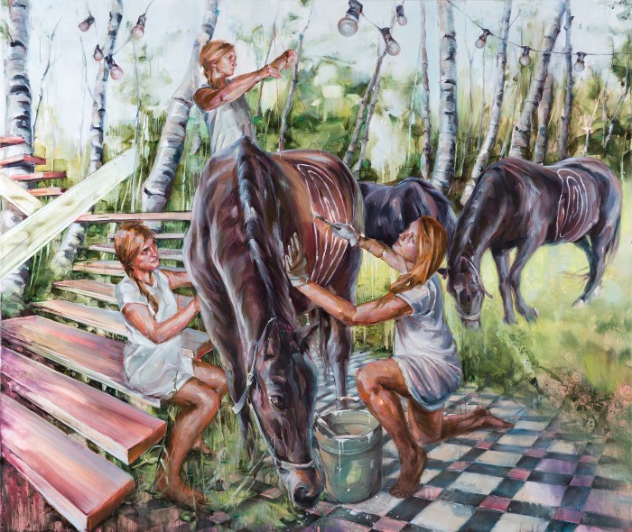 Justine Otto Реальность, полная одиночества и абсурда.