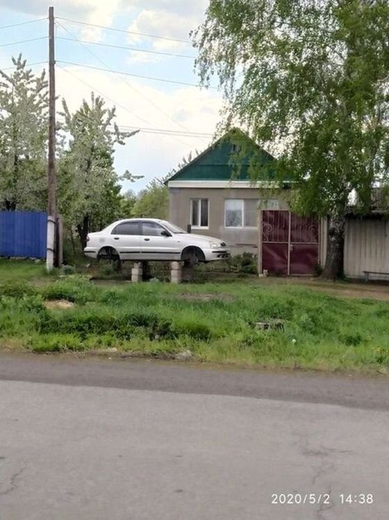 Немного автомобильных приколов