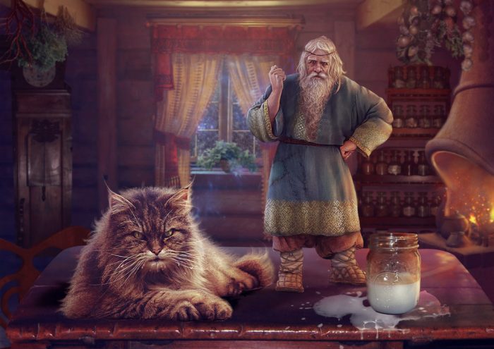 Домовой. Автор: Василина (Алла Холодилина). Домовой. Автор: Василина (Алла Холодилина).