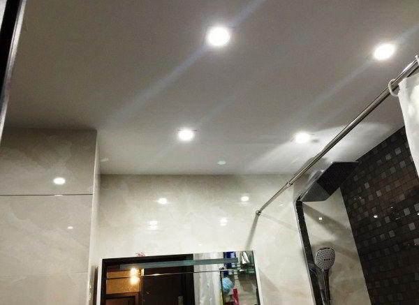потолочные светильники для ванной комнаты фото 10
