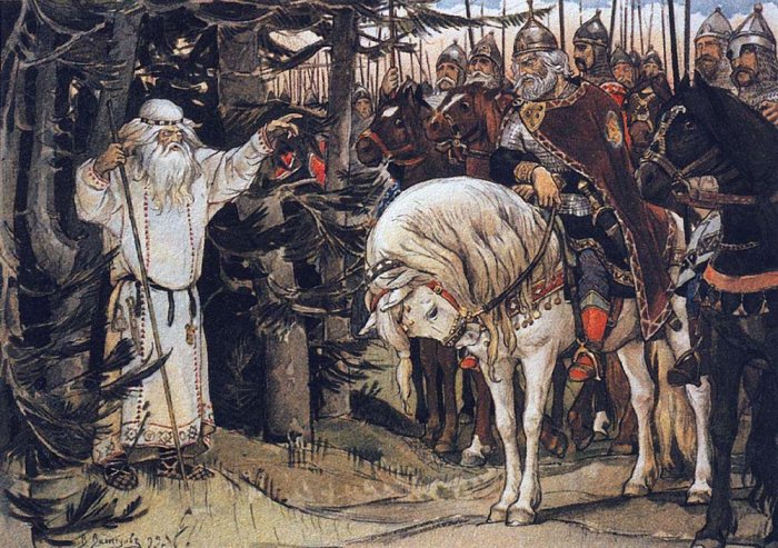 «Встреча Олега с кудесником». Художник Виктор Васнецов «Отмстить неразумным хазарам»: Откуда появился и куда исчез самый загадочный народ Древней Руси