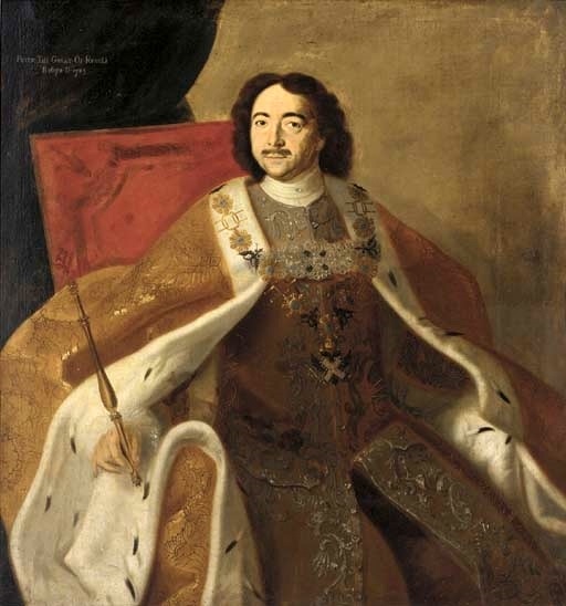 Петр Великий, одетый "по-русски" Петр Великий, одетый "по-русски"