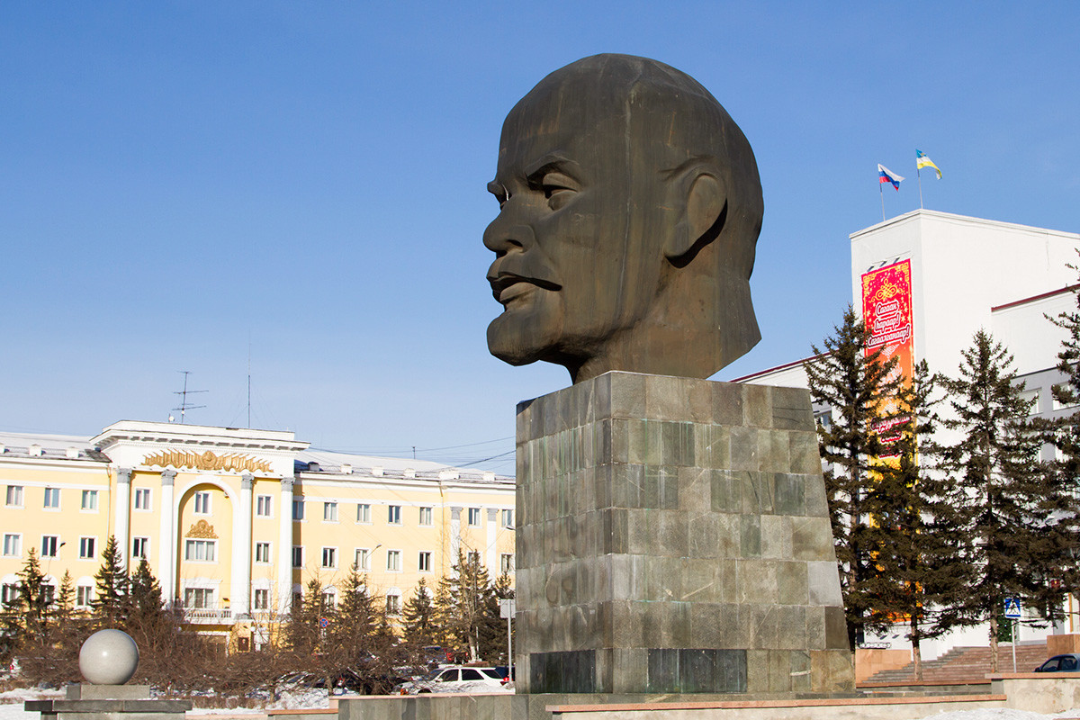 Улан-Удэ площадь площадь советов-