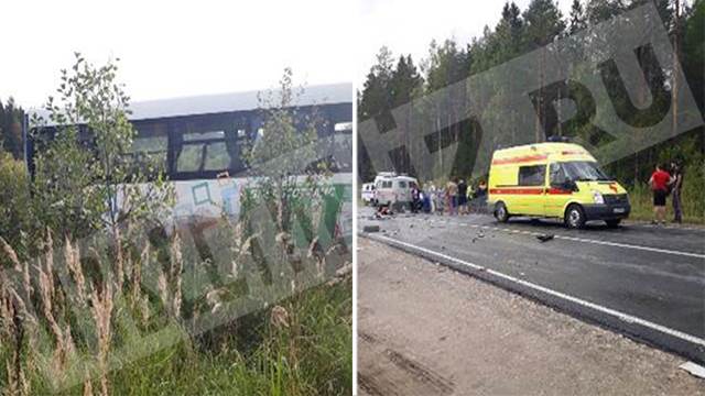 Два человека погибли в ДТП с автобусом под Владимиром