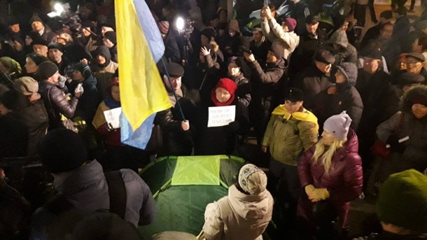 Это новый Майдан! Весь центр Киева усеяли палатками