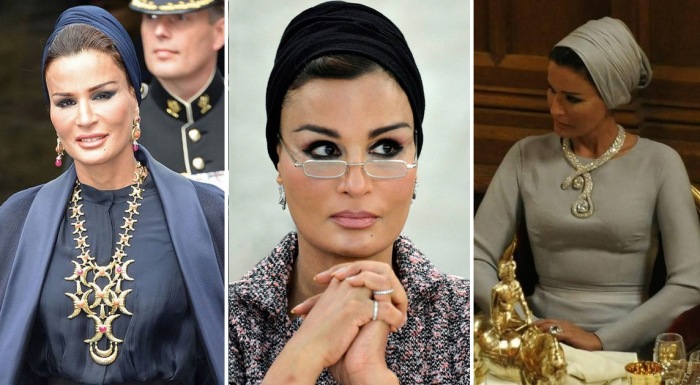 Какие драгоценности носит шейха Моза – одна из самых красивых, богатых и стильных женщин Востока