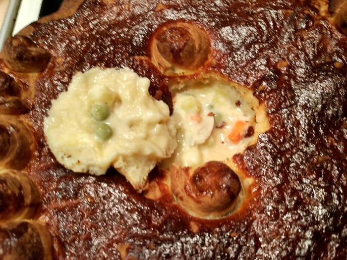 Сливочный куриный пирог (pot pie) рецепт, еда, фоторецепт, кухня, рецепты тралекс, рецепт вкуса, длиннопост