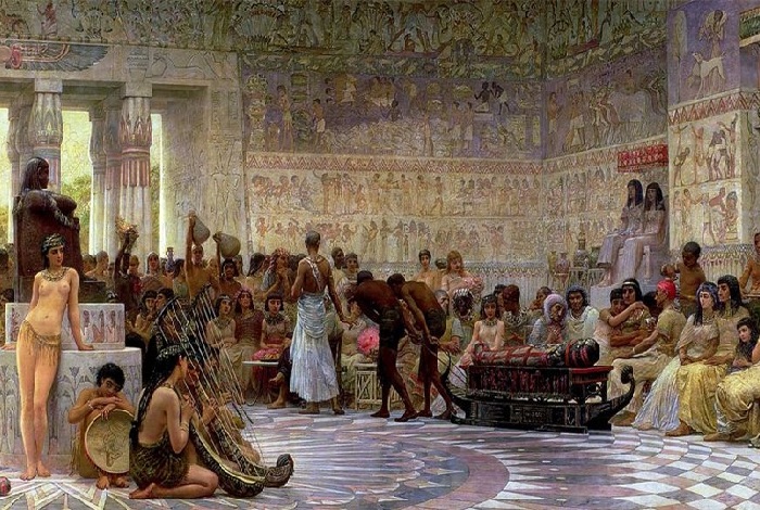 Египетский праздник. (1877год). Бэдфорд. Художественная галерея. Автор: Эдвин Лонгсден Лонг. Египетский праздник. (1877год). Бэдфорд. Художественная галерея. Автор: Эдвин Лонгсден Лонг.