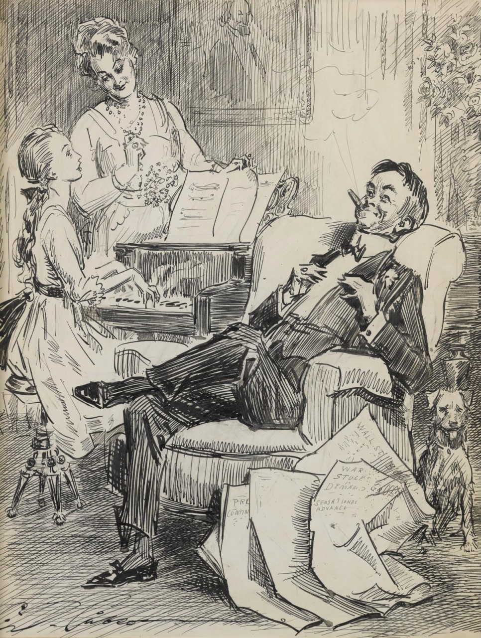 Чарльз Дана Гибсон (Charles Dana Gibson), 1867-1944 его картины