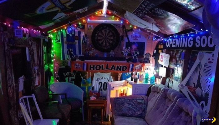 Лучшие man caves Великобритании