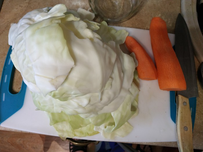 Про квашеную капусту Мужская кулинария, Первый пост, Длиннопост, Капуста, Капуста квашеная, Рецепт, Кулинария