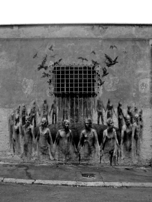 *Живописный* стрит-арт итальянского художника Borondo *Живописный* стрит-арт итальянского художника Borondo