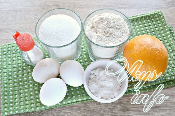 Апельсиновая шарлотка фото ингредиенты