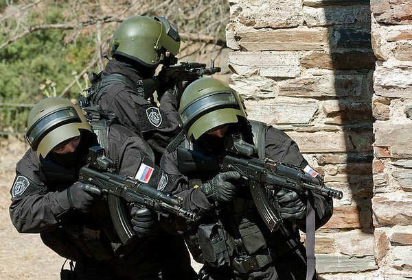 Спецназ «Альфа» на соревнованиях по Super SWAT Спецназ «Альфа» на соревнованиях по Super SWAT