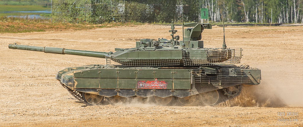 "Армия-2018". Динамический показ военной техники