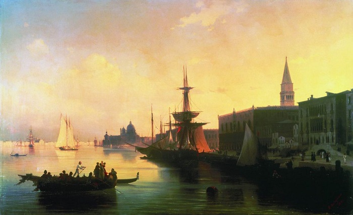Венеция. 1842 год. Венеция. 1842 год.