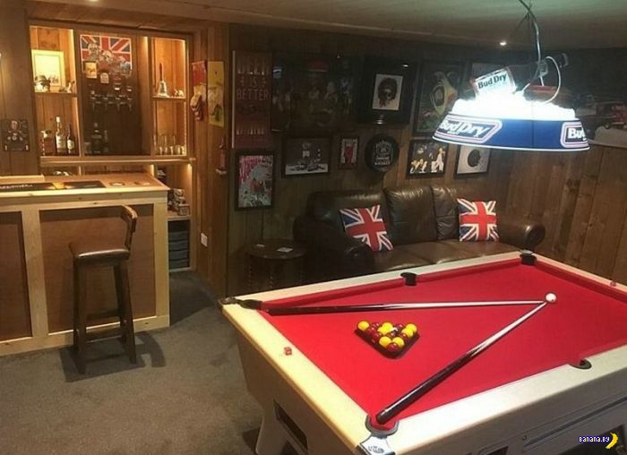 Лучшие man caves Великобритании