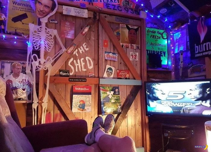 Лучшие man caves Великобритании