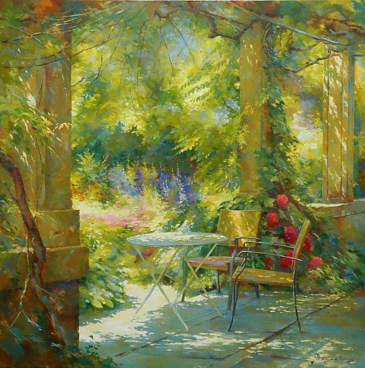 Солнечное настроение в творчестве Йохана Мессели (Johan Messely)