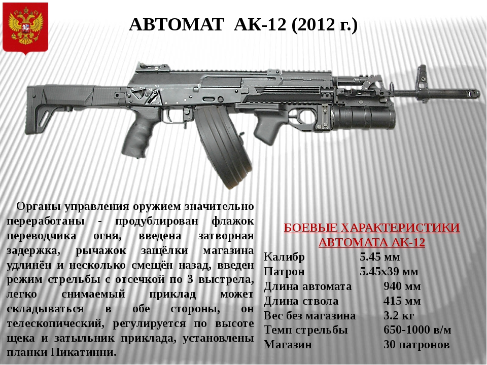 Ак 12 старый образец