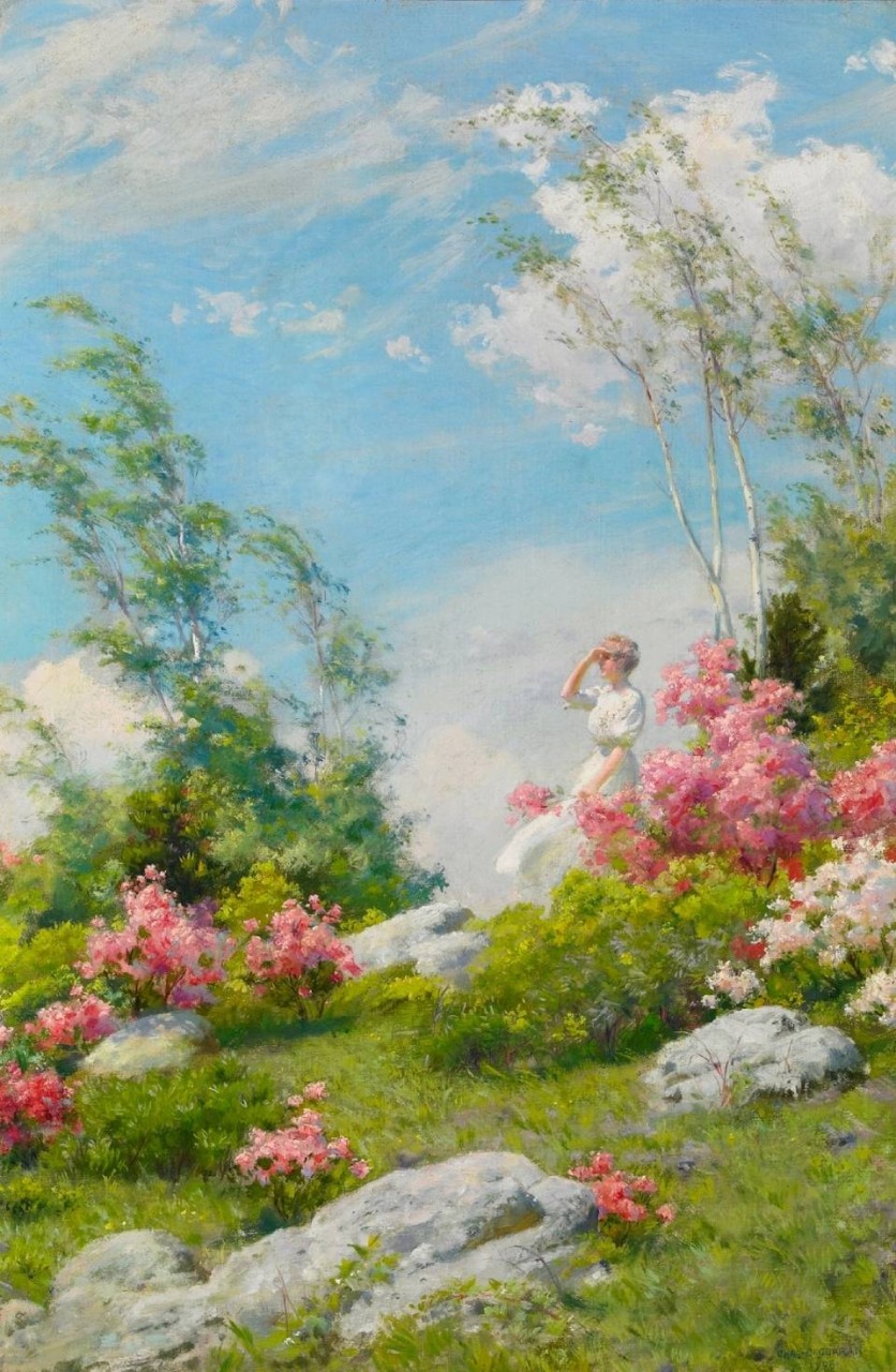 Чарльз Кортни Каран (Charles Courtney Curran),1861-1942.Америка.