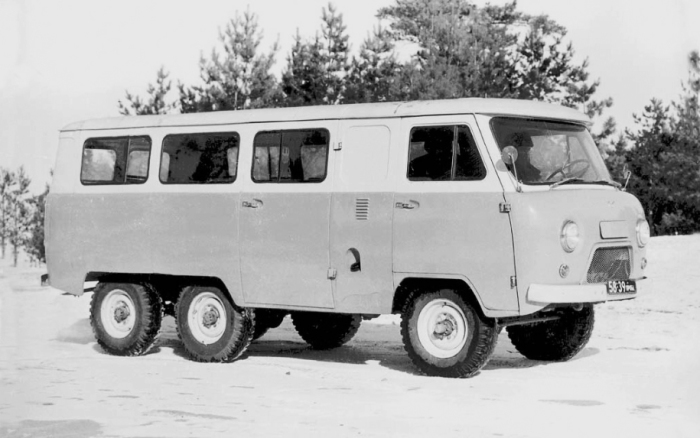 Самые необычные советские многоколесные авто Самые необычные советские многоколесные авто