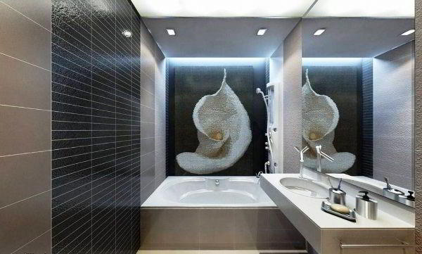 потолочные светильники для ванной комнаты фото 5