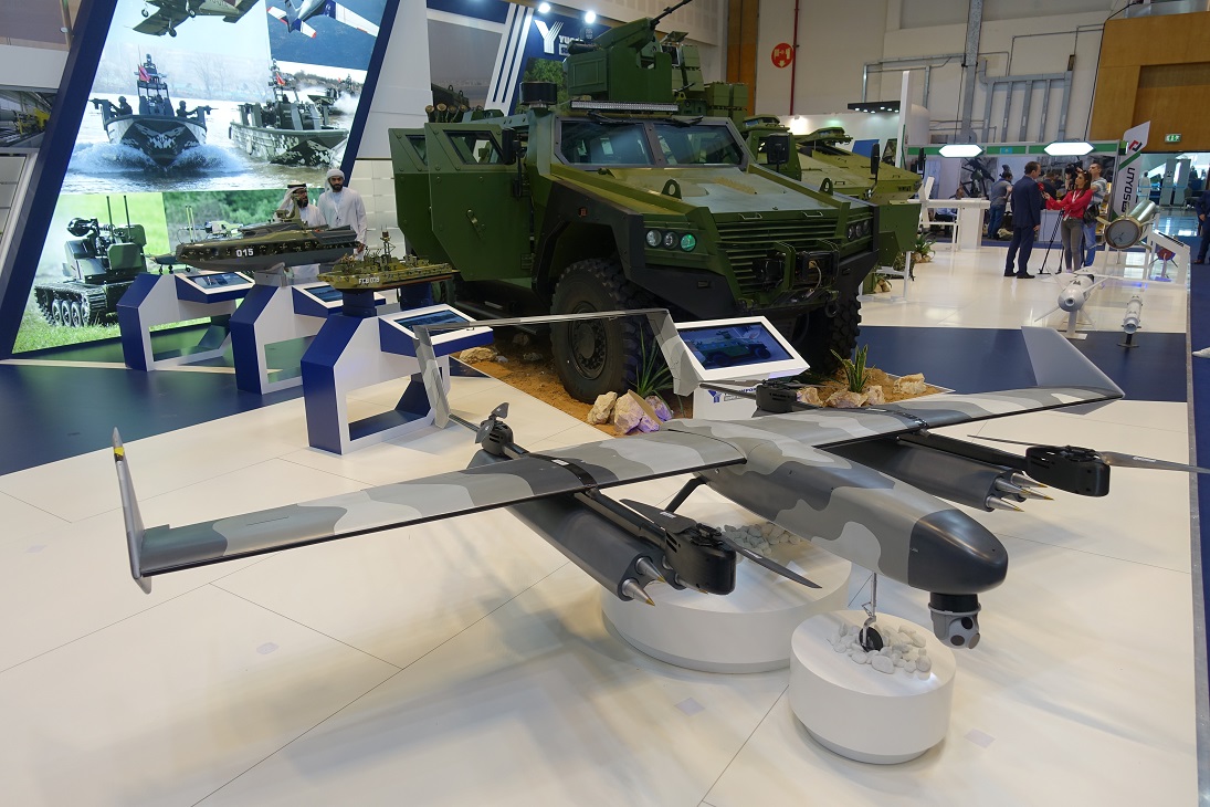 Вооруженные беспилотные летательные аппараты на выставке IDEX-2019