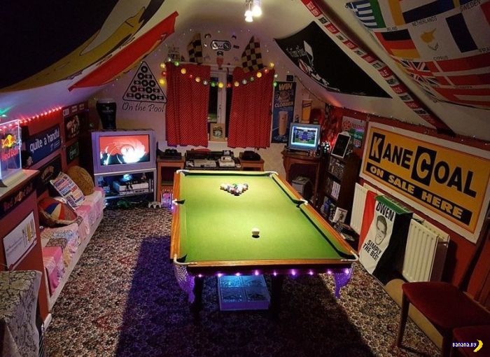 Лучшие man caves Великобритании
