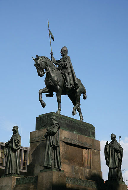 памятник святого вацлава