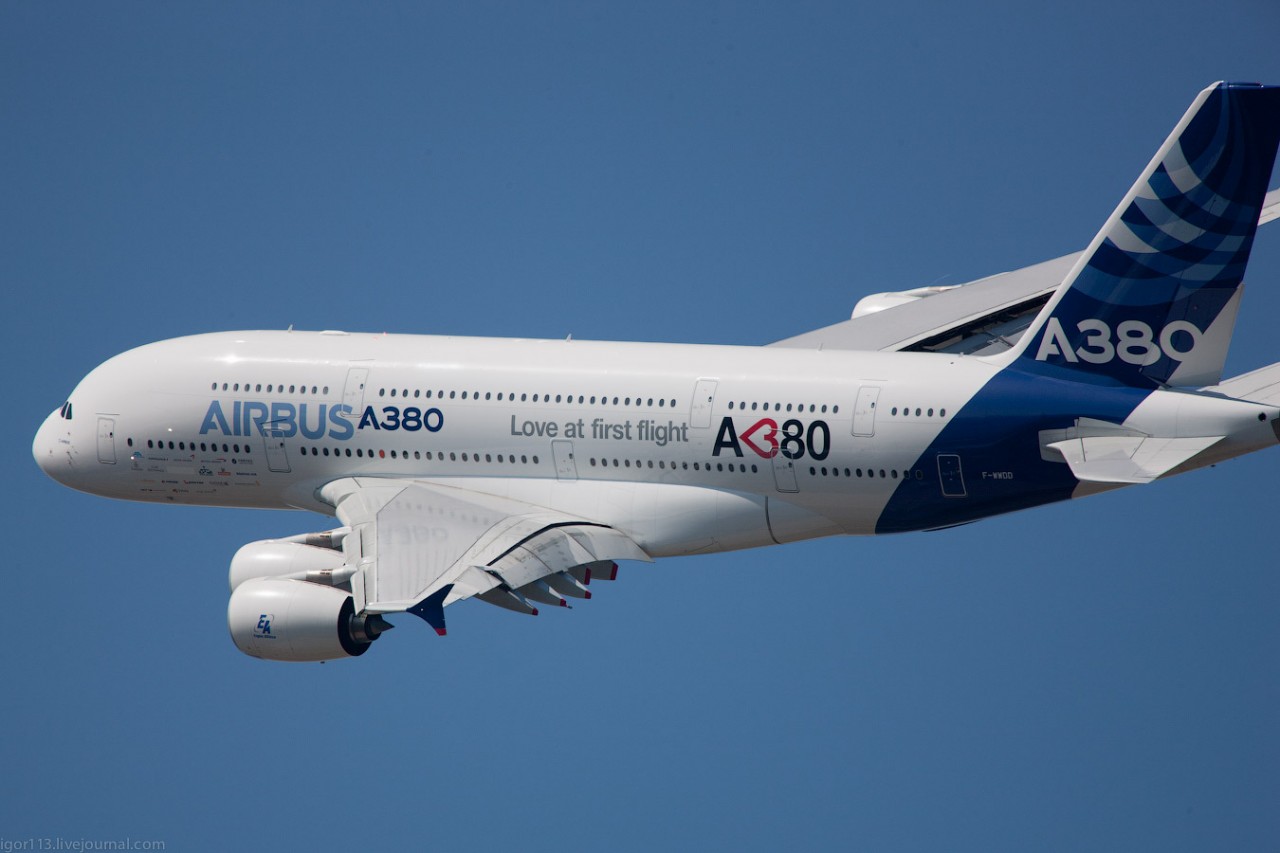 МАКС-2011 A380-861 MSN 004 МАКС-2011 A380-861 MSN 004