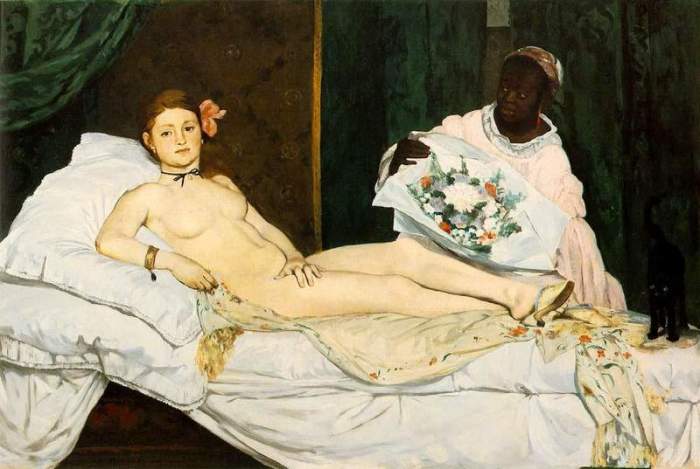 «Олимпия», 1863, Эдуард Мане. «Олимпия», 1863, Эдуард Мане.