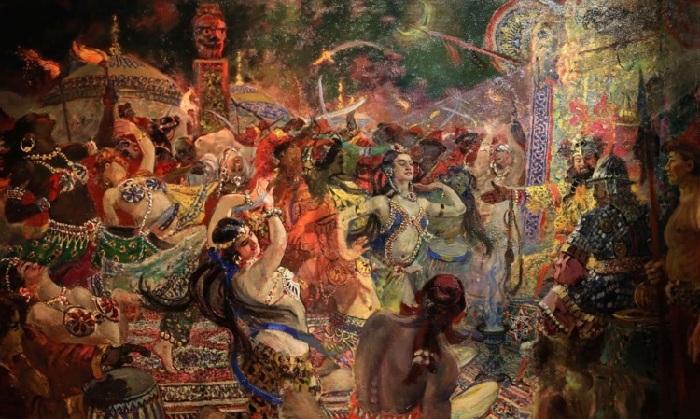 «Половецкие пляски». Автор: А. Герасимов. «Половецкие пляски». Автор: А. Герасимов.