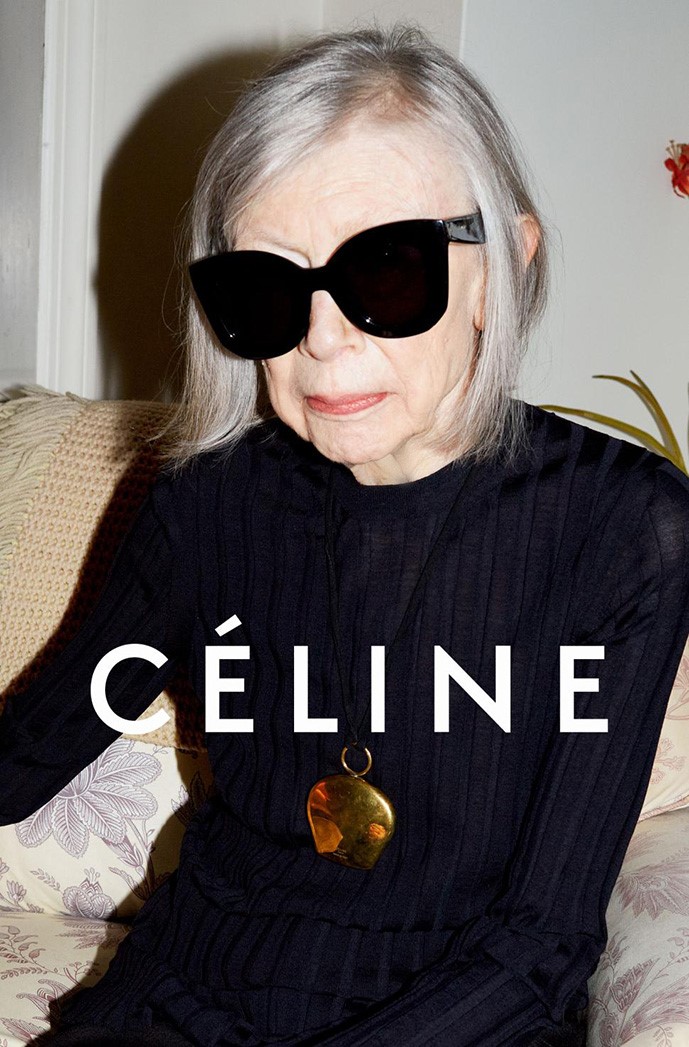 Весенняя рекламная кампания Céline
