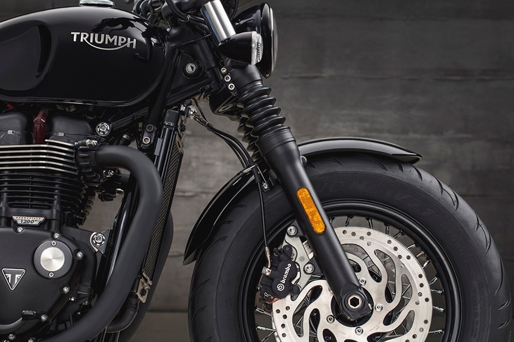 Новый мотоцикл Triumph Bonneville Bobber Black 2018