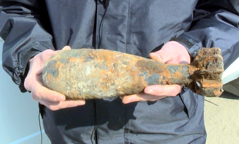 Снаряд времен войны обнаружили на Ленинградском шоссе
