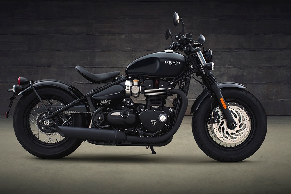 Новый мотоцикл Triumph Bonneville Bobber Black 2018