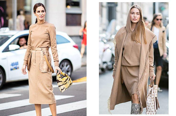 Всегда в моде: как носить бежевый total look и выглядеть ярко