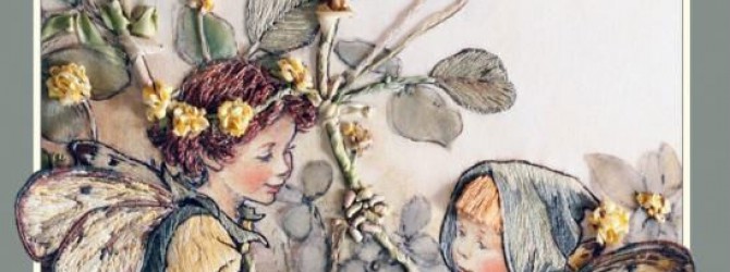 Вышивка гладью для начинающих — вышиваем "Ирис" техникой простая гладь