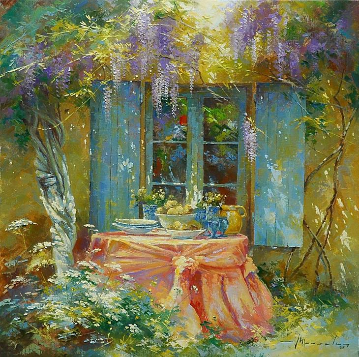 Солнечное настроение в творчестве Йохана Мессели (Johan Messely)