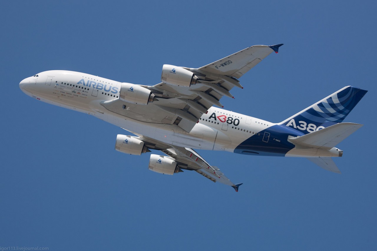 МАКС-2011 A380-861 MSN 004 МАКС-2011 A380-861 MSN 004