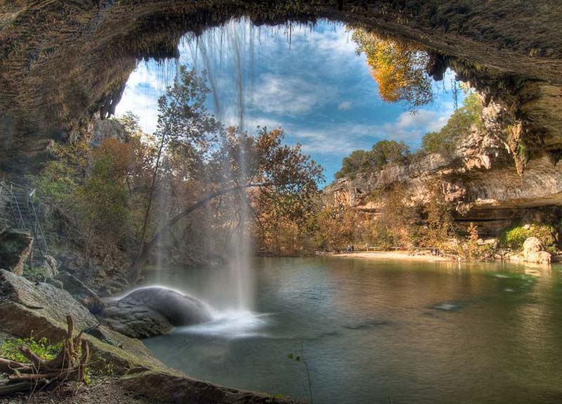 Hamilton Pool Preserve in Texas 2 Заповедник Гамильтон