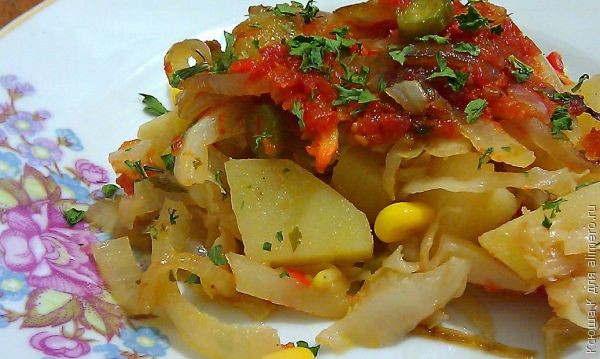 Овощная рагу в духовке рецепты